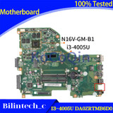 For Acer Aspire E5-573 E5-573G Motherboard I3-4005U Da0Zrtmb6D0