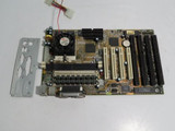 Msi Ms5148 Ver 1.1 Socket 7 Motherboard W/Pentium 233Mhz Cpu +Ram & I/O Plate
