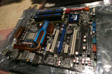 Asus P5Q-E Motherboard P45 Chipset Lga775 W/ Intel Q9550 And 8Gb Ram Ddr3