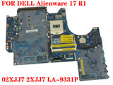 For Dell Alienware 17 R1 Laptop Motherboard La-9331P 02Xjj7 2Xjj7/ 0Gfvy4 Gfvy4