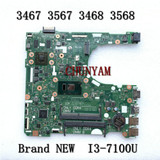 15341-1 Cn-0Jyydd Jyydd I3-7100U Motherboard For Dell Vostro 3467 3567 3468 3568