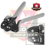 Neiko Professional Series Ratcheting Terminal Crimp Tool Patented Precision Cri