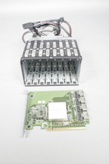 Dell Poweredge R720 R820 4X 2.5 U.2 Pcie Nvme Ssd Backplane Cables Bridge Card