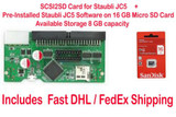 Scsi2Sd 50Pin Scsi Hard To Micro Sd Converter+8Gb Preinstalled Os Staubli Jc5