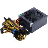 2600W Modular Power Supply For 6 Gpu Eth Rig Ethereum Coin Mining Miner 95 Gold