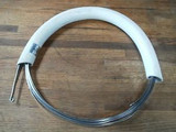 MANUAL  WIRE PULLER FOR UNDER CARPET. LABOR SAVING DEVICE.  3/4 FLAT STAINLESS.