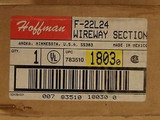 Hoffman F22L24 Straight Section Wireway, New in the Box