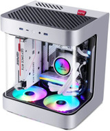 Segotep Slath Mini Itx Computer Case Double Curved Gaming Case Gpu Vertically