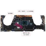 For Hp Zbook15 G3 15 G3 Laptop Motherboard 863779-001 La-C401P I5-6300Hq