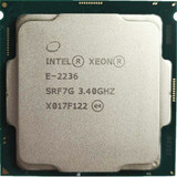 Intel Xeon E-2236 3.4-4.8Ghz 6 Core 80W Lga1151 Cpu Processor
