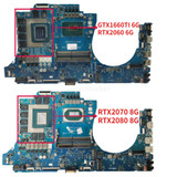 Motherboard For Hp Omen 17T-Cb 17-Cb La-H492P W/ I5/I7/I9 Cpu Rtx2060/2070/2080