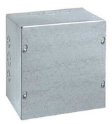 WIEGMANN SC181806G Enclosure, NEMA 1, 16 Ga, 18x18x6 In