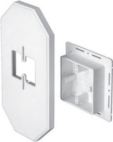 Arlington Industries 8091FDBL MEGA Siding Plate for Extra Large fixtures  Cover