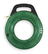 GREENLEE FTN536-50 Fish Tape,Nylon,3/16 In Dia x 50 Ft L