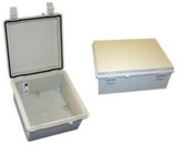 Bud Industries Nbf-32218 Enclosure Wall Mount Abs/Pc Light Gray