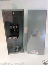 Overstock GE TQL100S 100 Amp 240 Volt Ciruit Breaker Enclosure Nema 1