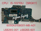 For Hp 14-Cf 14-Ck 14S-Cf 14S-Cr Cpu:I5-10210U L68265-001 Laptop Motherboard