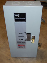 Cutler Hammer 100 amp circuit breaker enclosure SFDN100