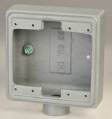 APPLETON ELECTRIC FD-2-75 Cast Device Box,FD,2Gang,3/4 Hub,Malleable Iron