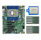 Amd Epyc 7551P+Supermicro H11Ssl-I +32G  8 2666V Ddr4 Ecc Reg Combination