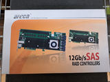 New, Areca, Arc-1883Ix-16, Pcie Card,Sas/Sata Raid Adaptors 12Gb/S,16Pt, 2Gb Cac