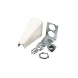WIREMOLD LEGRAND 5786WH ADJUSTABLE CONNECTOR FITTING, WHITE (10 PACK)