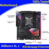 For Asus Rog Rampage Vi Extreme X299 Motherboard Support X299 R6E Ddr4 128Gb