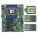 Amd Epyc 7402P Cpu + Supermicro H12Ssl-I + 2133P Ram Multiple Choices