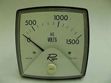 02VA PZXX Type 016 Raffin Crompton Instruments AC Volt Panel Board Meter