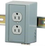 No. 81H6615 Hubbell Wiring Devices Drub20 Enclosure Utility Plastic Gray
