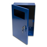 SB1383A 8x13xx4 Wall Mount Alarm Locking box, Electrical Enclosure Cabinet