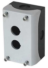EATON M22-I2-PG Push Button Enclosure,22mm,White G7609411