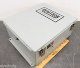 HOFFMAN A1412CHQR ELECTRICAL ENCLOSURE 14X12X6 ELECTRIC BOX TERMINAL CONNECTION