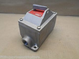 CROUSE HINDS EFDC218 T8 SA TCF ALUMINUM SELECTOR SWITCH WITH 3/4 FEED THRU BOX