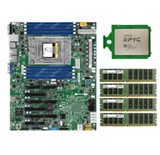 Amd Epyc 7K62 Cpu + Supermicro H11Ssl-I + 2133P Ram Multiple Options