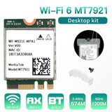 Mt7921 M.2 Ngff Wifi Card Dual Band 1800Mbps Bluetooth 5.2 Wireless Network Card