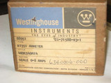 RF Ammeter 0-8 Amperes Westinghouse