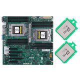 Supermicro H11Dsi Motherboard (Not H11Dsi-Nt), + 2X Amd Epyc 7502 Cpu 32 Core-