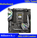 For Msi Meg X399 Creation Motherboard Support 2990Wx 128Gb Ddr4 Amd