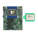 Supermicro H12Ssl-I Motherboard + Amd Epyc 7702P Cpu, 64 Cores 100-000000047-