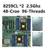 Supermicro X11Dpi-N-Ct Motherboard + Intel Xeon Platinum 8259Cl 3.0Ghz 24-Croe