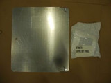 Swing Out Panel Kit, Fits 18x16, w/A48 and HJ, Stainless Steel, A18SPK16C