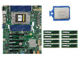 Amd Epyc 7H12 Cpu+Supermicro H11Ssl-I+2133P Ram With Multiple Options