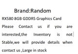 8Pcs Rx580 8Gb Gddr5 Graphics Card Tested 31Mh/S