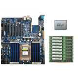 Gigabyte Mz32-Ar0 (Rev. 3.0) +Amd Epyc 7J13 Cpu+8X Ddr4 32G 3200 Ram Socket Sp3