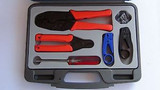 Ratchet Crimping Tools Kit LMR 400 300 240 195 100 RG 214 8X 58 RF Coaxial Cable