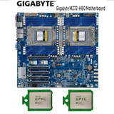 Amd Epyc 7742X2+ Gigabyte Mz72-Hb0 Rev:1.0 Dual Socket Server Board Ddr4 Sp3