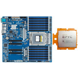 Gigabyte Mz33-Ar0 Sp5 Motherboard Amd Genoa Epyc 9354P 3.8Ghz 32C/64T 9654/9554