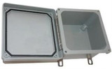 No. 34M2300 Bud Industries Nf-6614 Enclosure Junction Box Fiberglass Gray No. 34M2300 Bud Industries Nf-6614 Enclosure Junction Box Fiberglass Gray