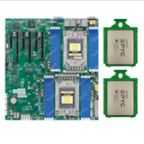 Supermicro H12Dsi-N6+Amd Epyc 7642  2+32G  8 3200+4U Cooler X2+Screwdriver